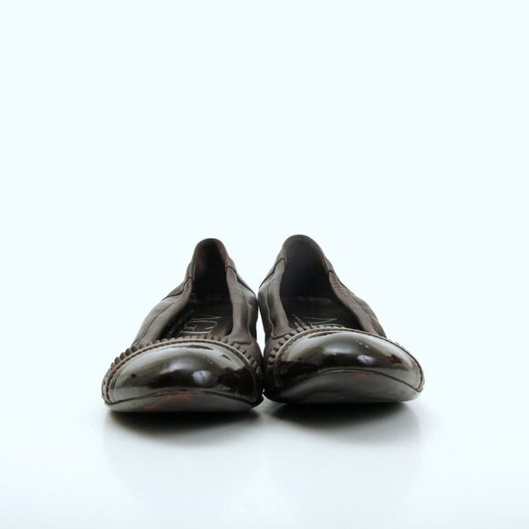 Women AGL Attilio Giusti Leombruni Cap Toe Leather Pumps‎ in Brown Women Size 6.5